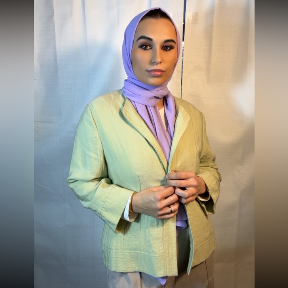 Rafael Green Dress Jacket Size 16